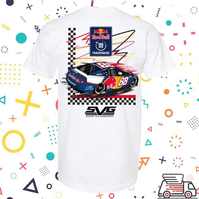 Shane van Gisbergen #88 Red Bull Take Flight Tshirt Trackhouse Racing Team Official