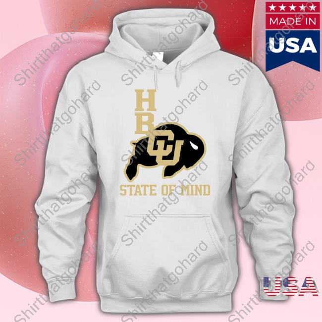 Official Colorado Buffalos HBCU State Of Mind T Shirts