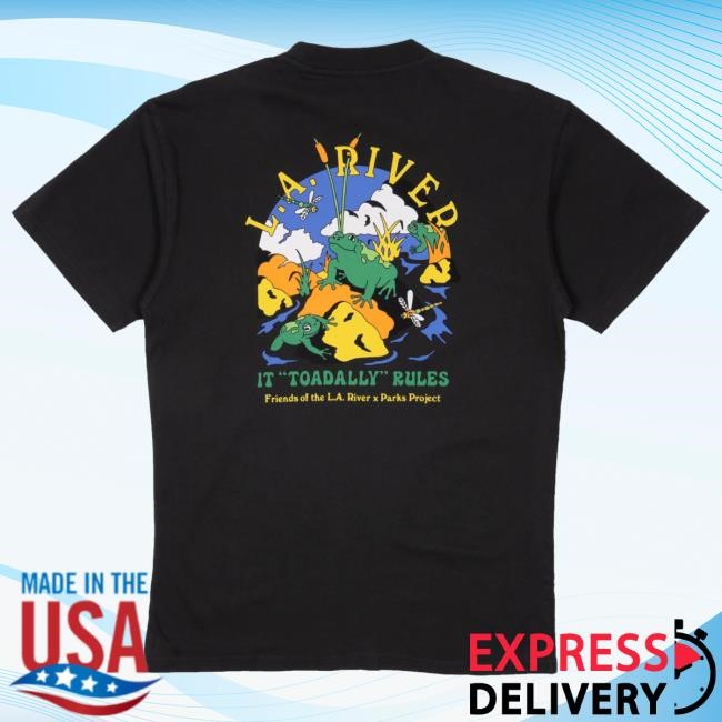 Shop La River Toadally Rules New Tee Inspired By The La River – Parks Project