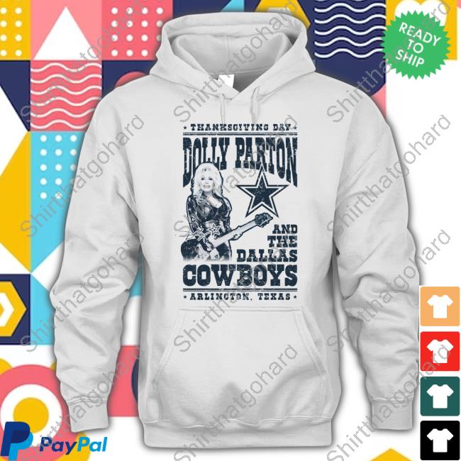 Official Thanksgiving Day Dolly Parton And The Dallas Cowboys Shirt