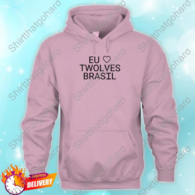 Eu Love Twolves Brasil Long Sleeve T Shirt